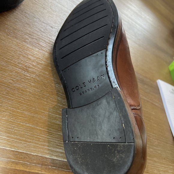 Cole Haan Grand 0S Brown Lace Up Oxford Means 9.5 M EUC